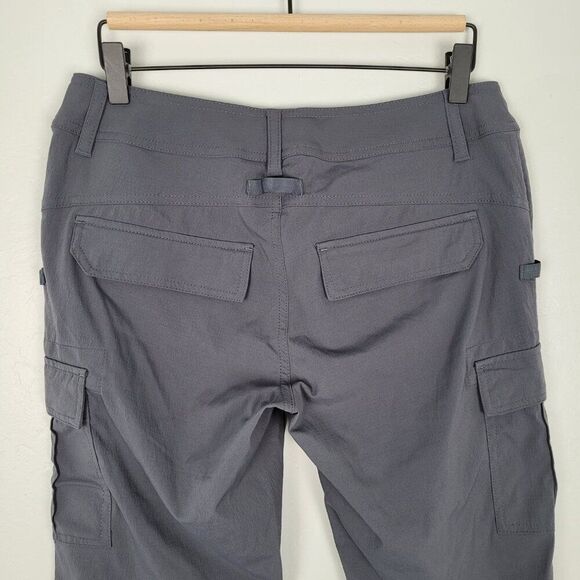 Prana Sage Jogger Ripstop Cargo Pants Stretch Gray Size 2 NWT - Picture 5 of 14